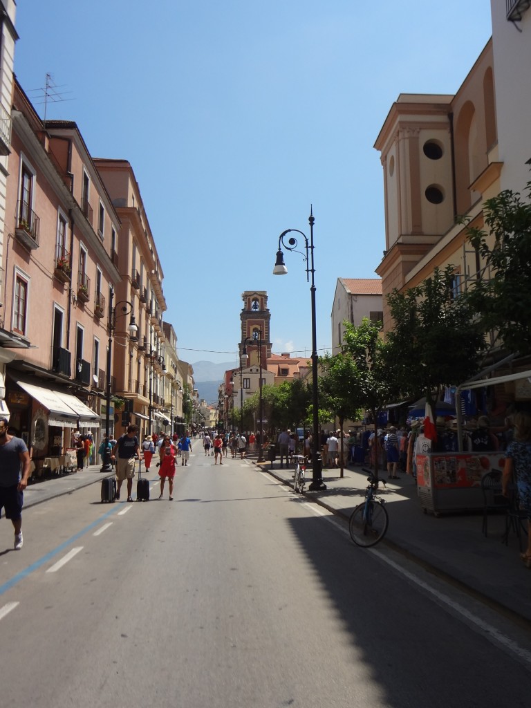 Corso Italia - one of the main road in Sorrento...probably the only main road as it's a very small town.