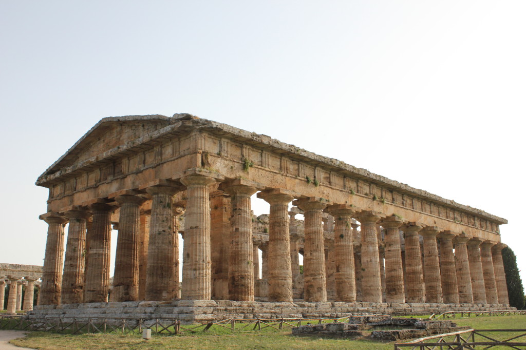 Temple of Neptune (The best preserved and most impressive of the 3 temples)
